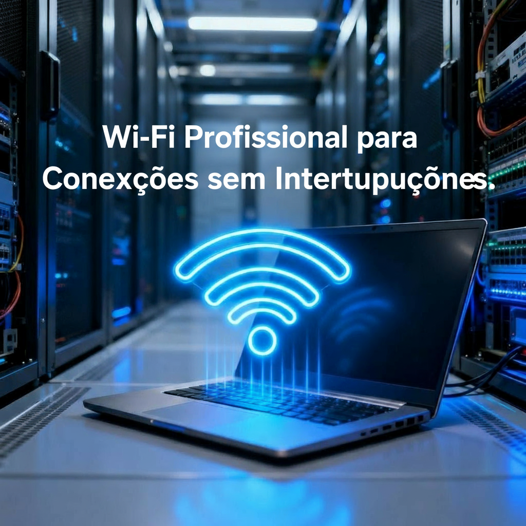 Rede & Wi‑Fi sem quedas — Wi‑Fi Profissional