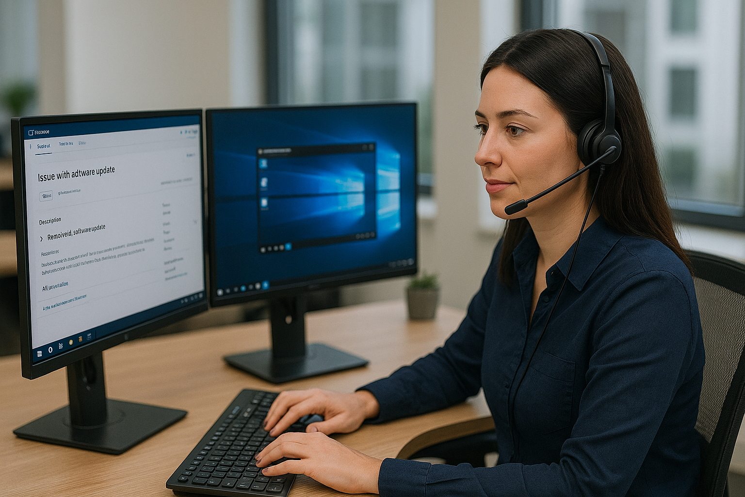 Suporte Remoto e Presencial — imagem ilustrativa do serviço.